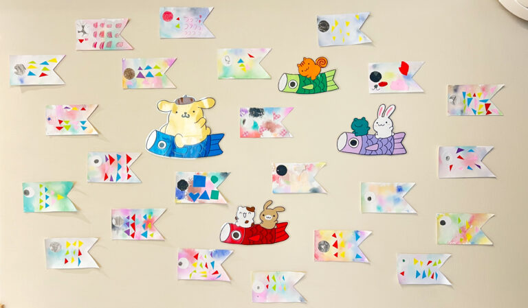 5月壁面制作🎏